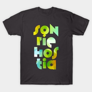 SONRIE HOSTIA (green) T-Shirt